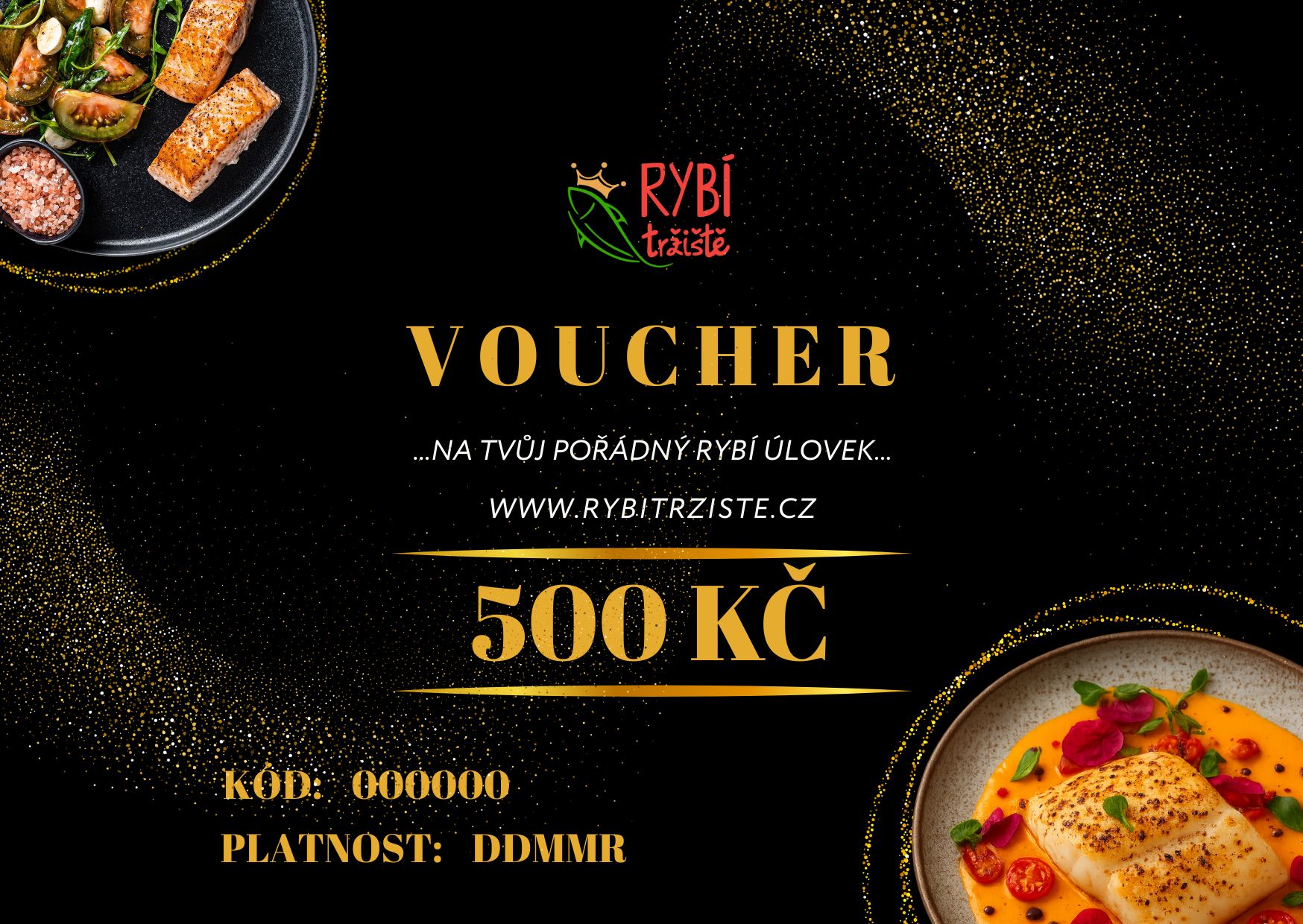 DÁRKOVÝ POUKAZ V HODNOTĚ 500 KČ