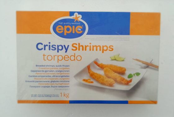 KREVETY OBALOVANÉ CRISPY TORPEDO 1 KG